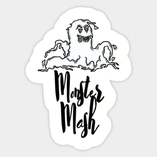 Halloween Monster Mash Sticker